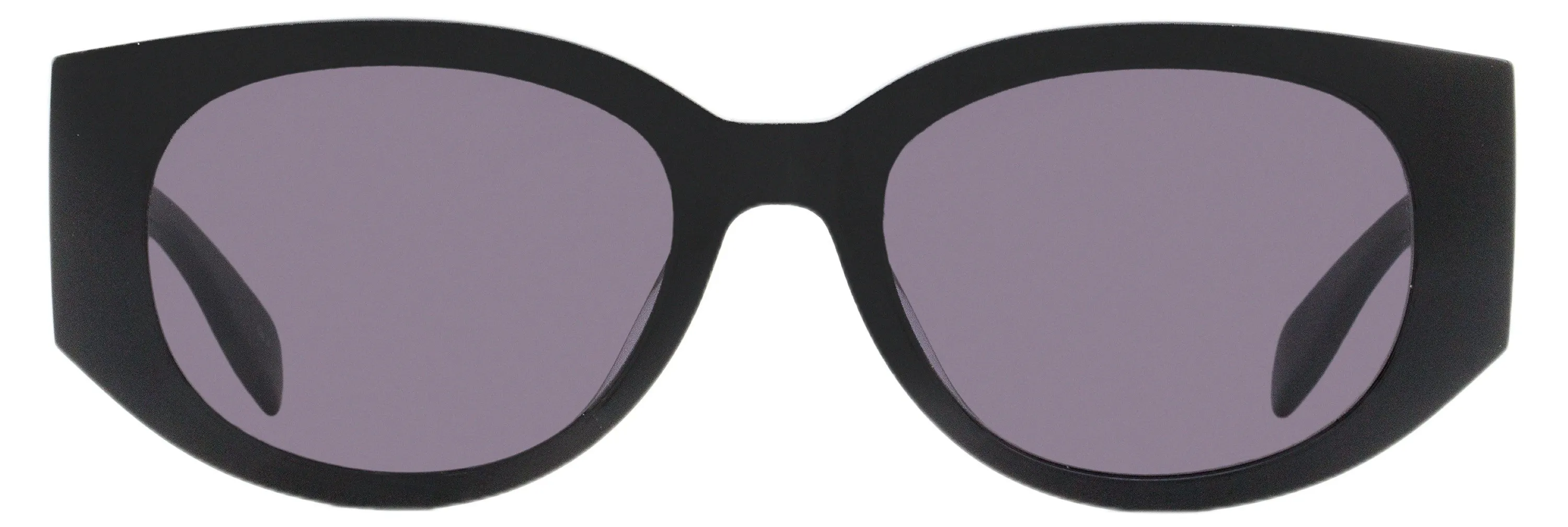 Alexander McQueen Graffiti Logo Sunglasses AM0330S 002 Black/Red 54mm 30