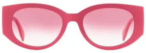 Alexander McQueen Graffiti Logo Sunglasses AM0330S 004 Pink/Black 54mm 30