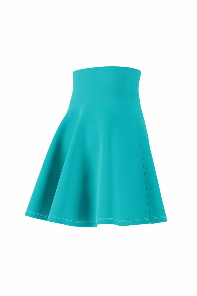 Aqua Women's Skater Skirt