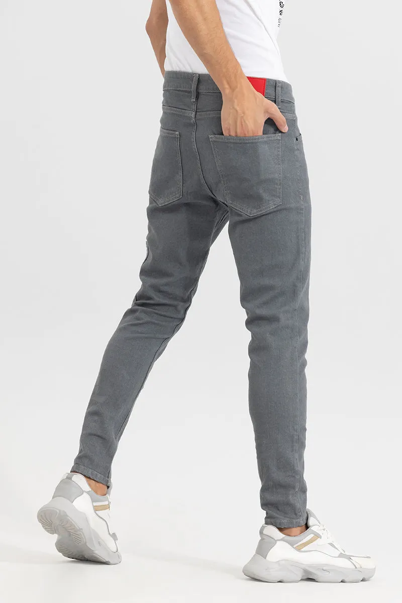 Avik Pebble Grey Skinny Jeans
