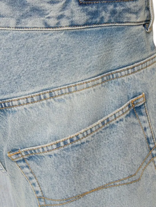 Balenciaga   Fifty-Fifty patchwork denim jeans 
