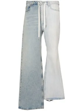 Balenciaga   Fifty-Fifty patchwork denim jeans 
