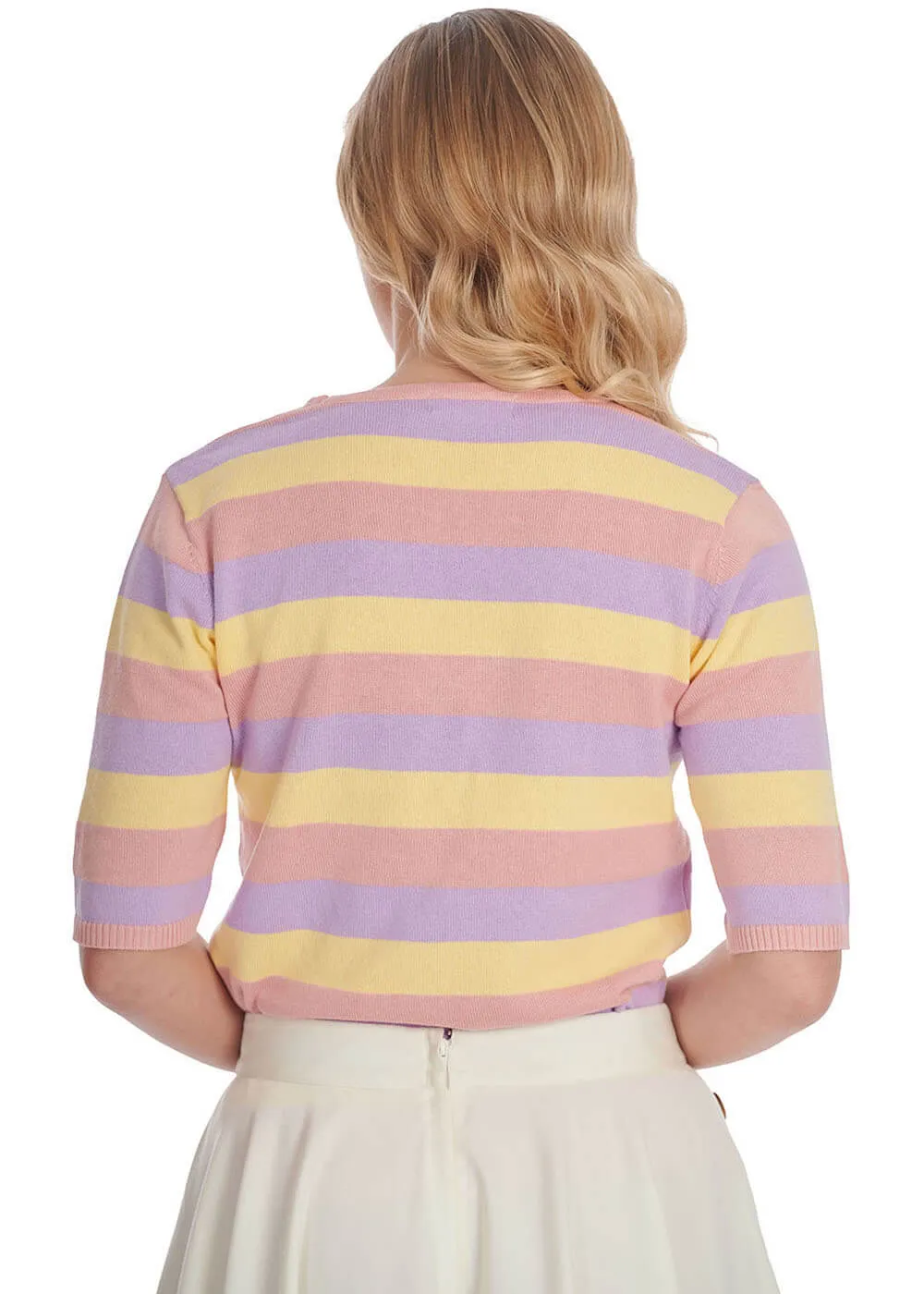 Banned Ice Cream 50's Jumper Pink