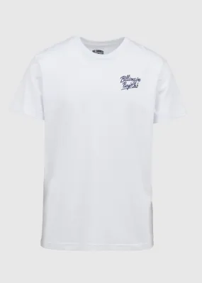 BILLIONAIRE BOYS CLUB: SCRIPT SS TEE [WHITE]