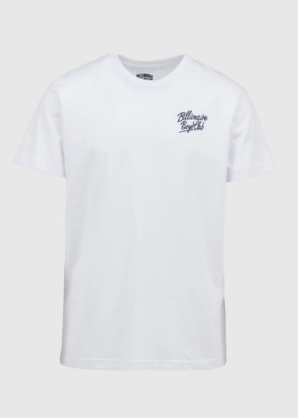 BILLIONAIRE BOYS CLUB: SCRIPT SS TEE [WHITE]