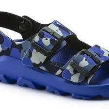 BIRKENSTOCK KIDS MOGAMI (CORK CAMO ULTRA BLUE)