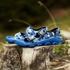 BIRKENSTOCK KIDS MOGAMI (CORK CAMO ULTRA BLUE)