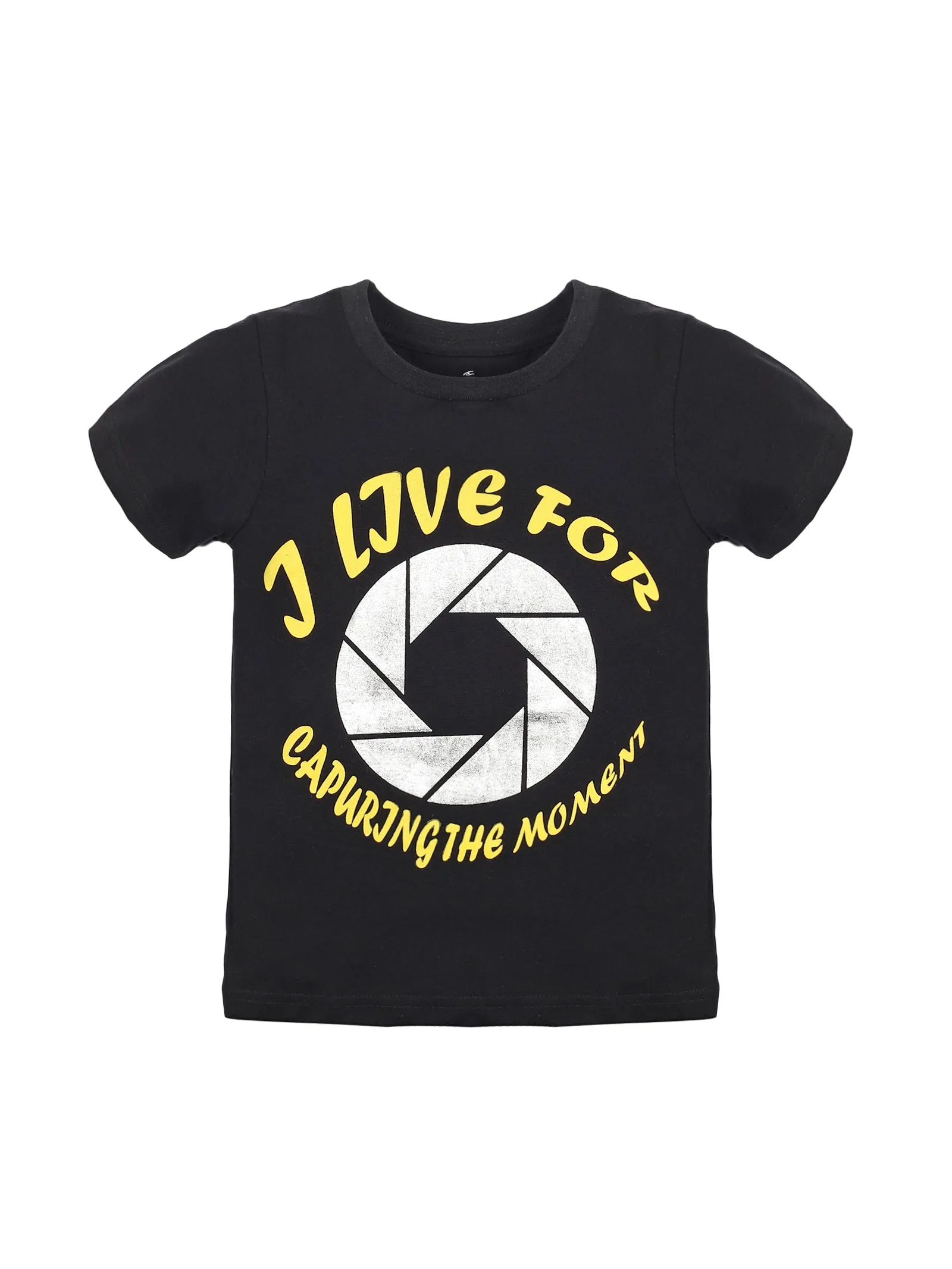Boys Round Neck Half Sleeve Tee Pack of 3