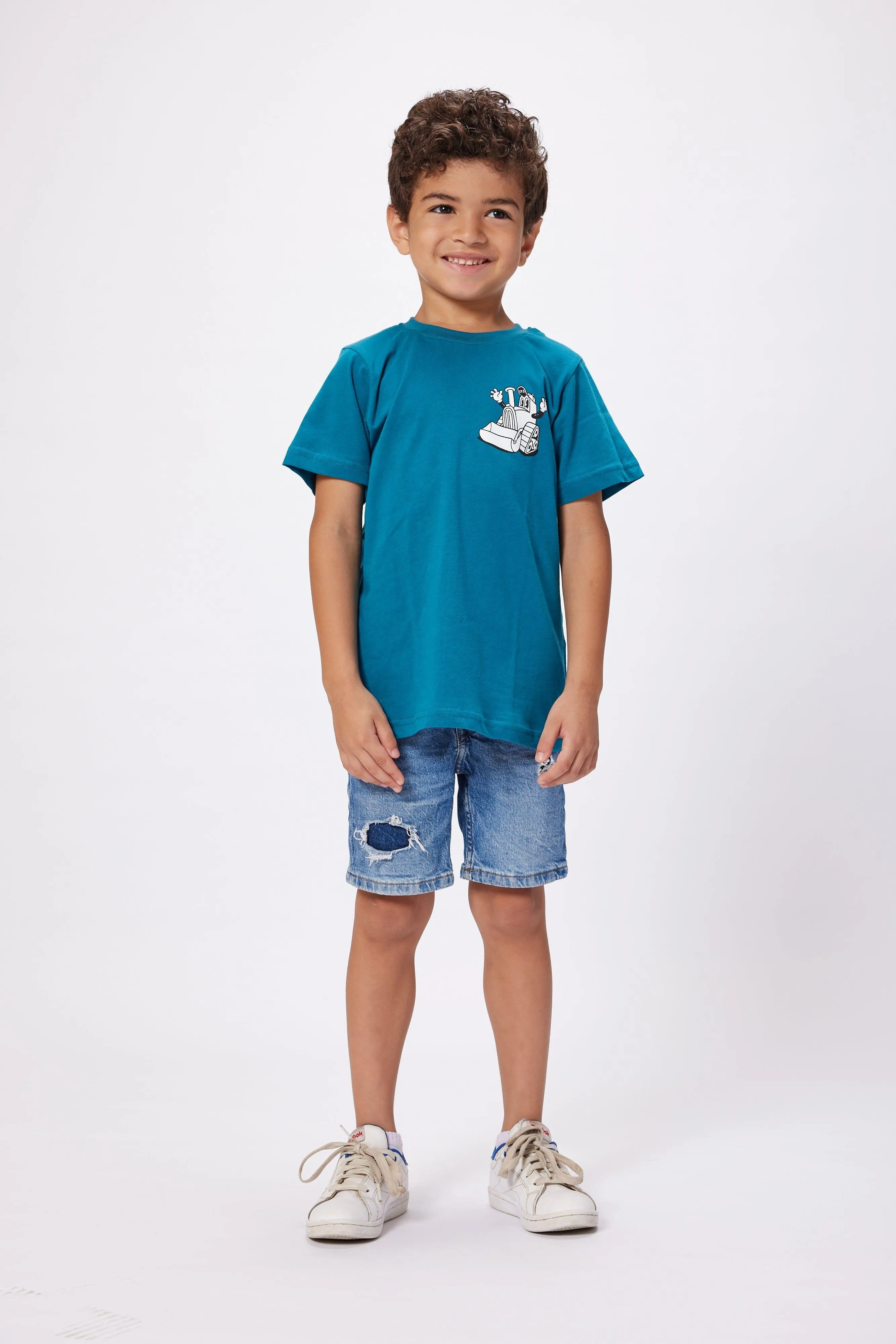 Build n Break Printed Kids Tee