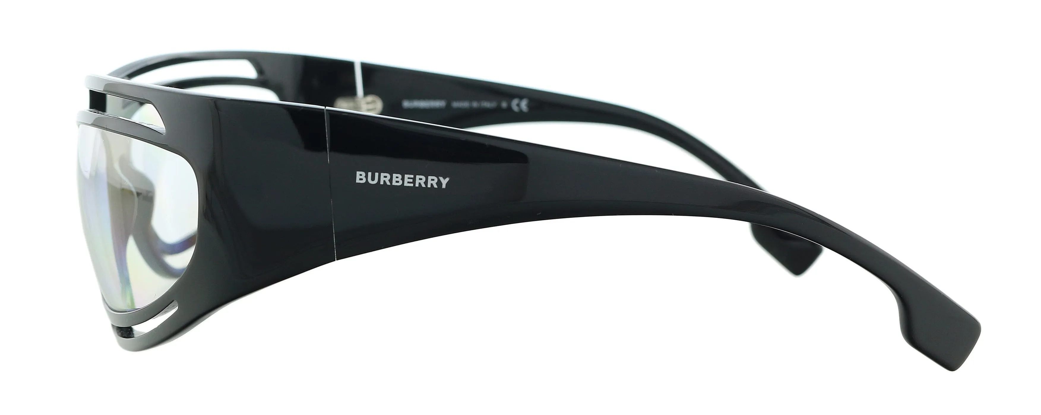 Burberry 0BE4342 30011W Eliot Black Irregular Cat Eye Sunglasses