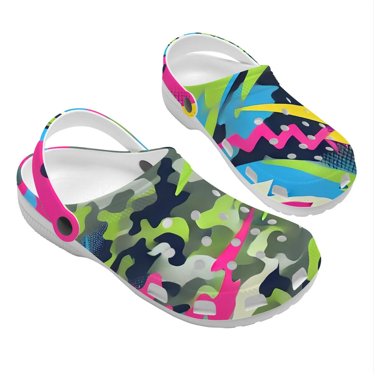 Camo Crocs Clogs
