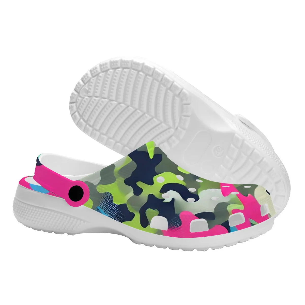 Camo Crocs Clogs