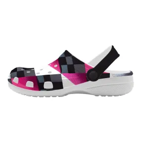 Checkered Crocs Clogs