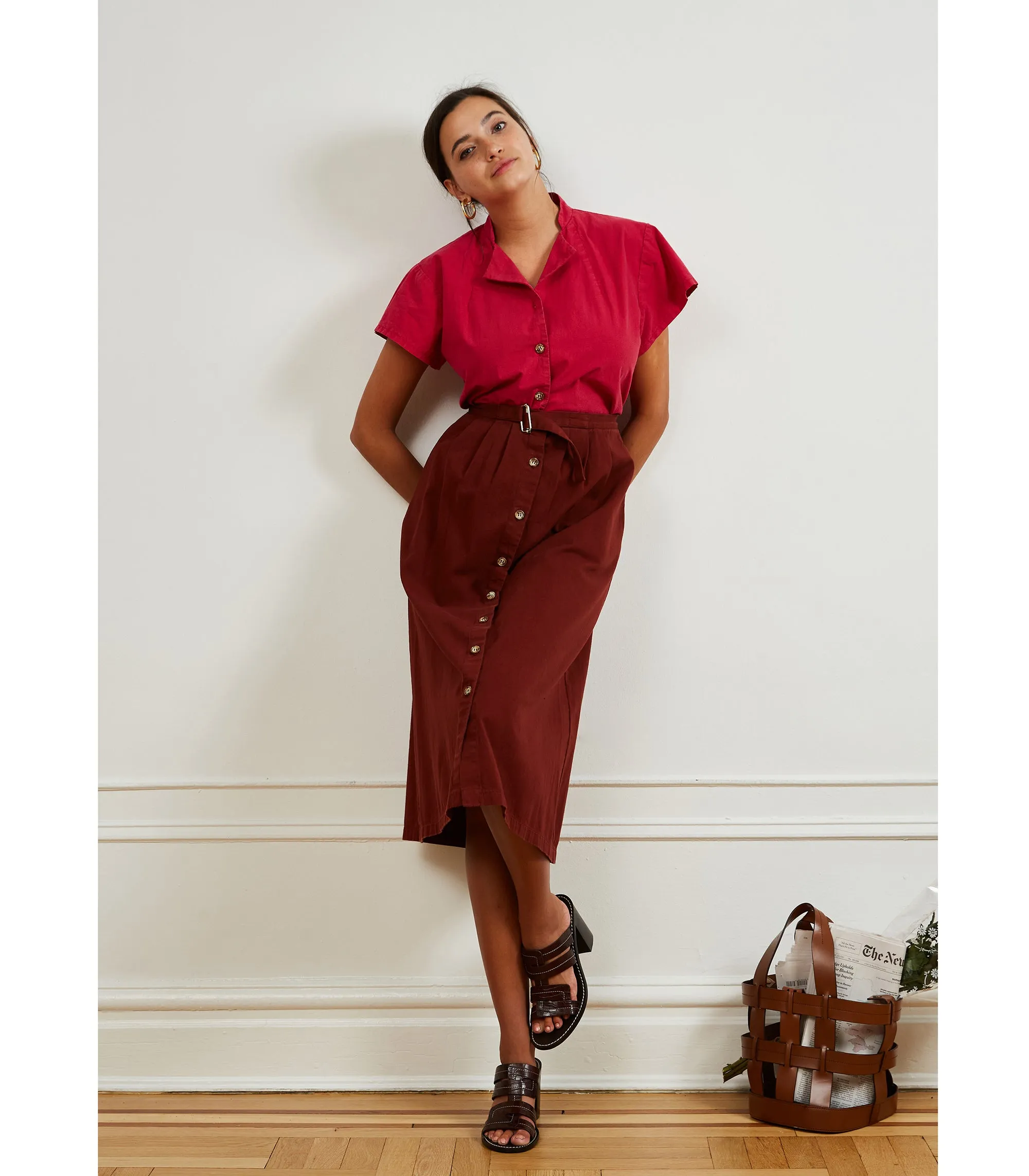 Cocoa Holly Skirt