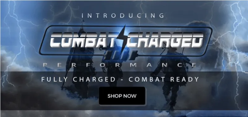 Combat Charged Iron Sharpens Iron Performance Tee