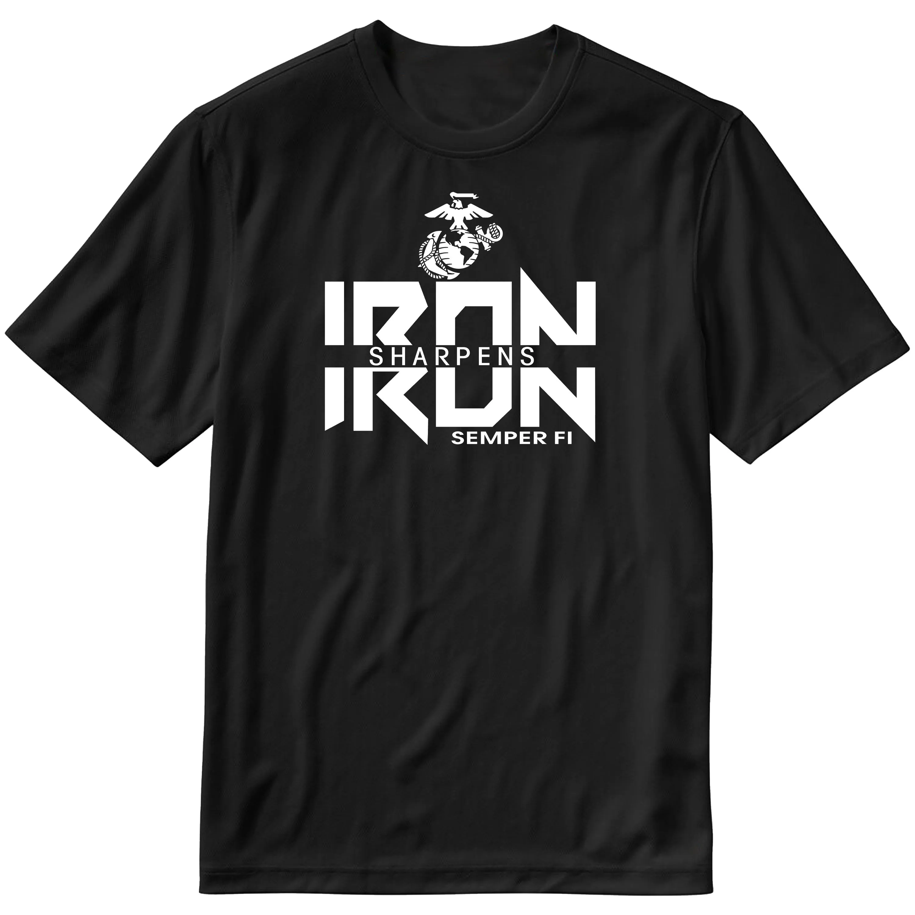 Combat Charged Iron Sharpens Iron Performance Tee