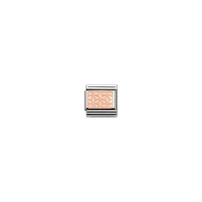Composable Rose Gold Flowers Link - 430101/18