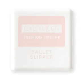 CONCORD & 9 TH: Premium Dye Ink Cube | Ballet Slipper