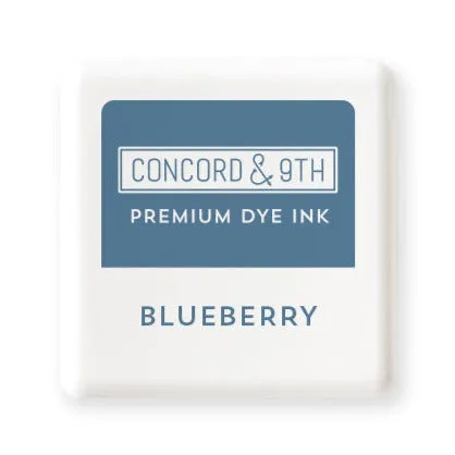 CONCORD & 9 TH: Premium Dye Ink Cube | Blueberry