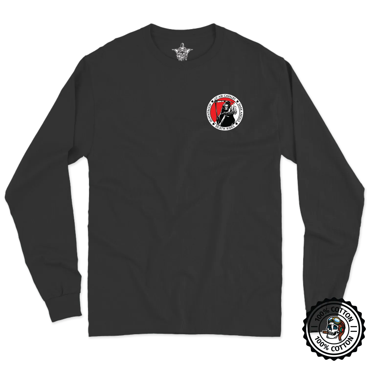 D TRP, 1-17 ACS “Dark Angels” v2 Long Sleeve T-Shirt