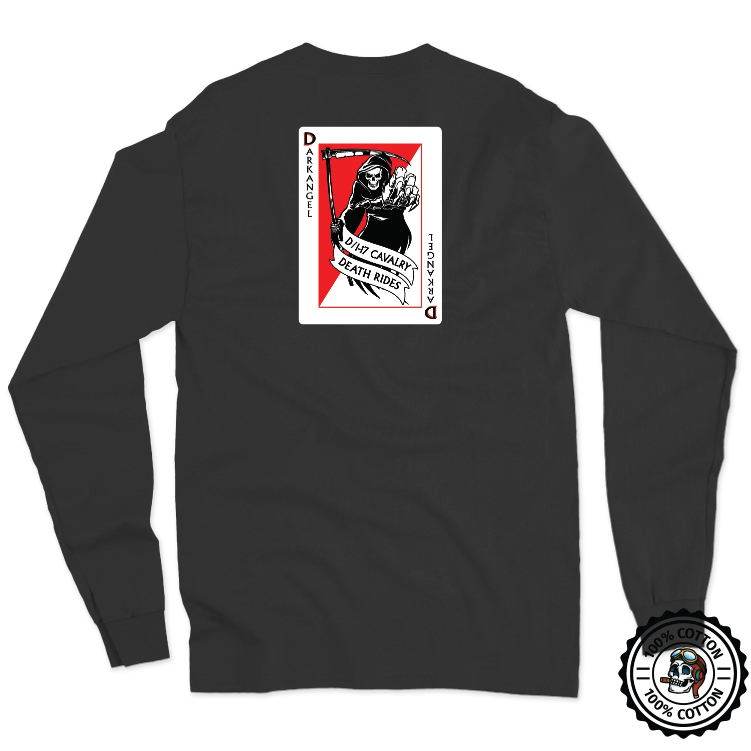 D TRP, 1-17 ACS “Dark Angels” v2 Long Sleeve T-Shirt