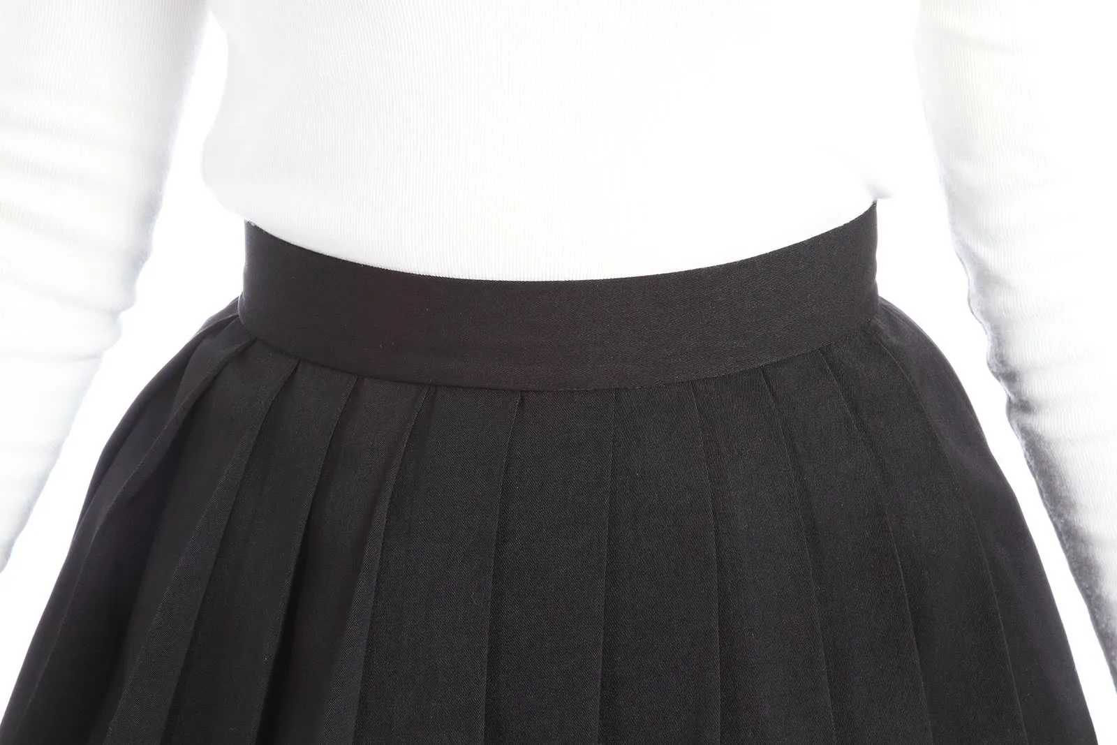 Dark Black Sailor Uniform Skirt Cosplay Costumes
