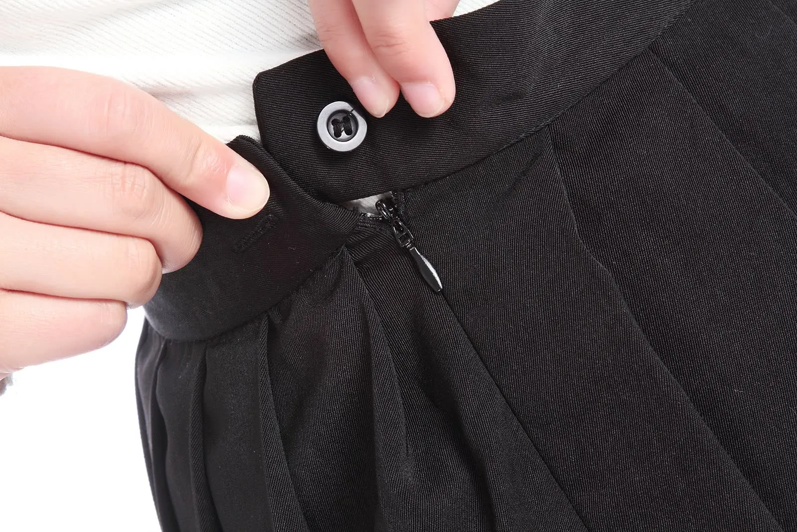 Dark Black Sailor Uniform Skirt Cosplay Costumes