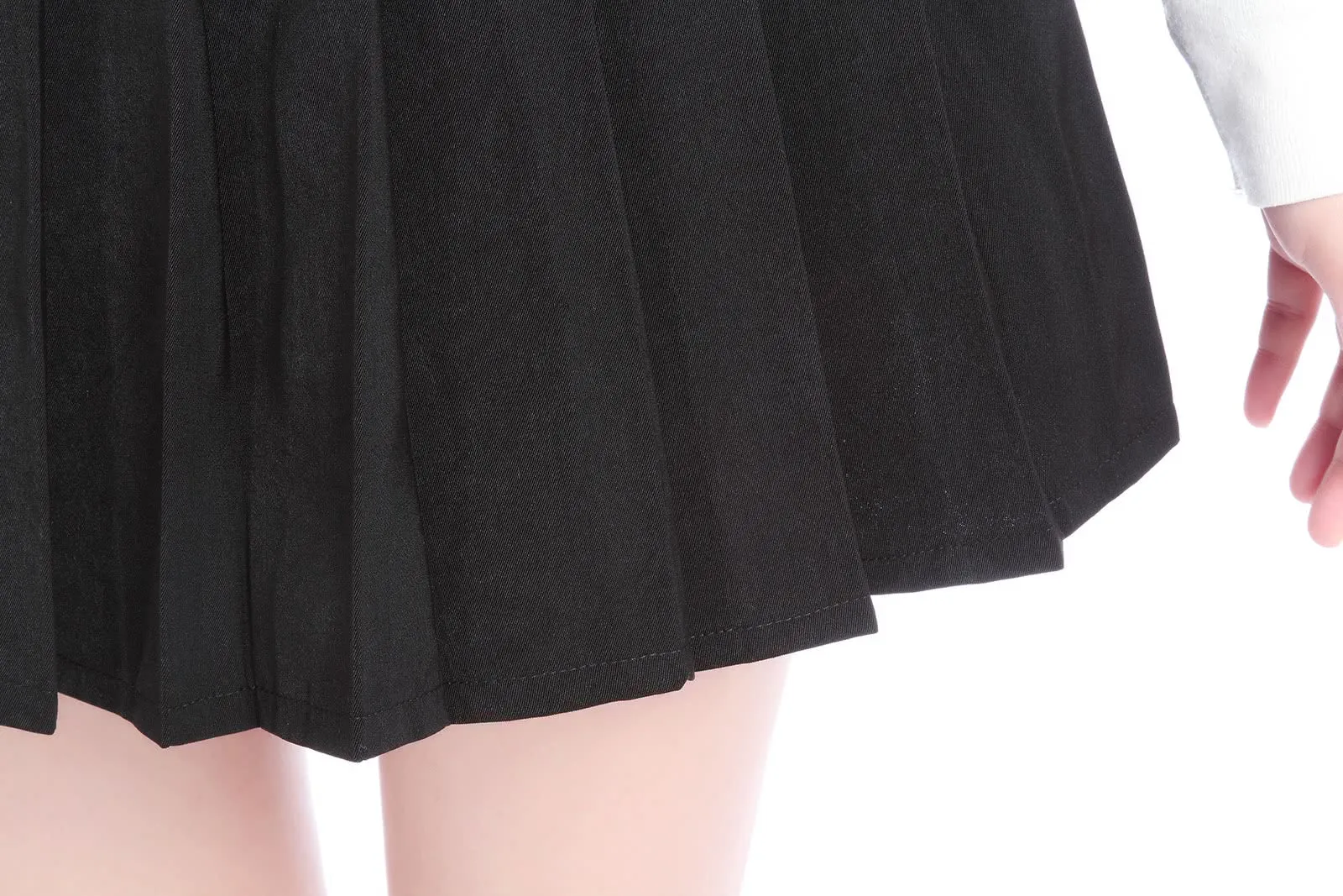 Dark Black Sailor Uniform Skirt Cosplay Costumes