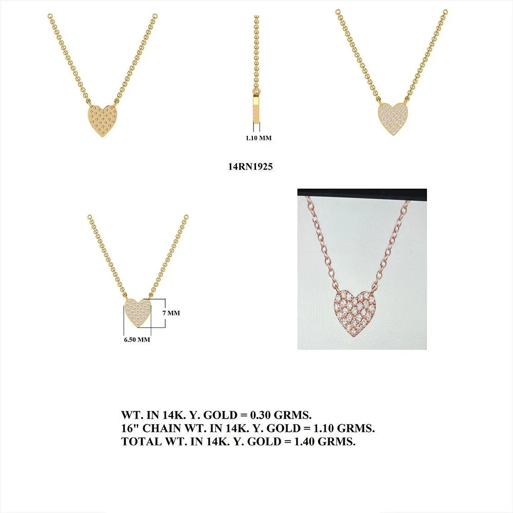 Diamond Heart Necklace