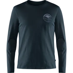 Fjällräven Forever Nature Badge Ls T-shirt Dark Navy | Buy Fjällräven Forever Nature Badge Ls T-shirt Dark Navy here | Outnorth
