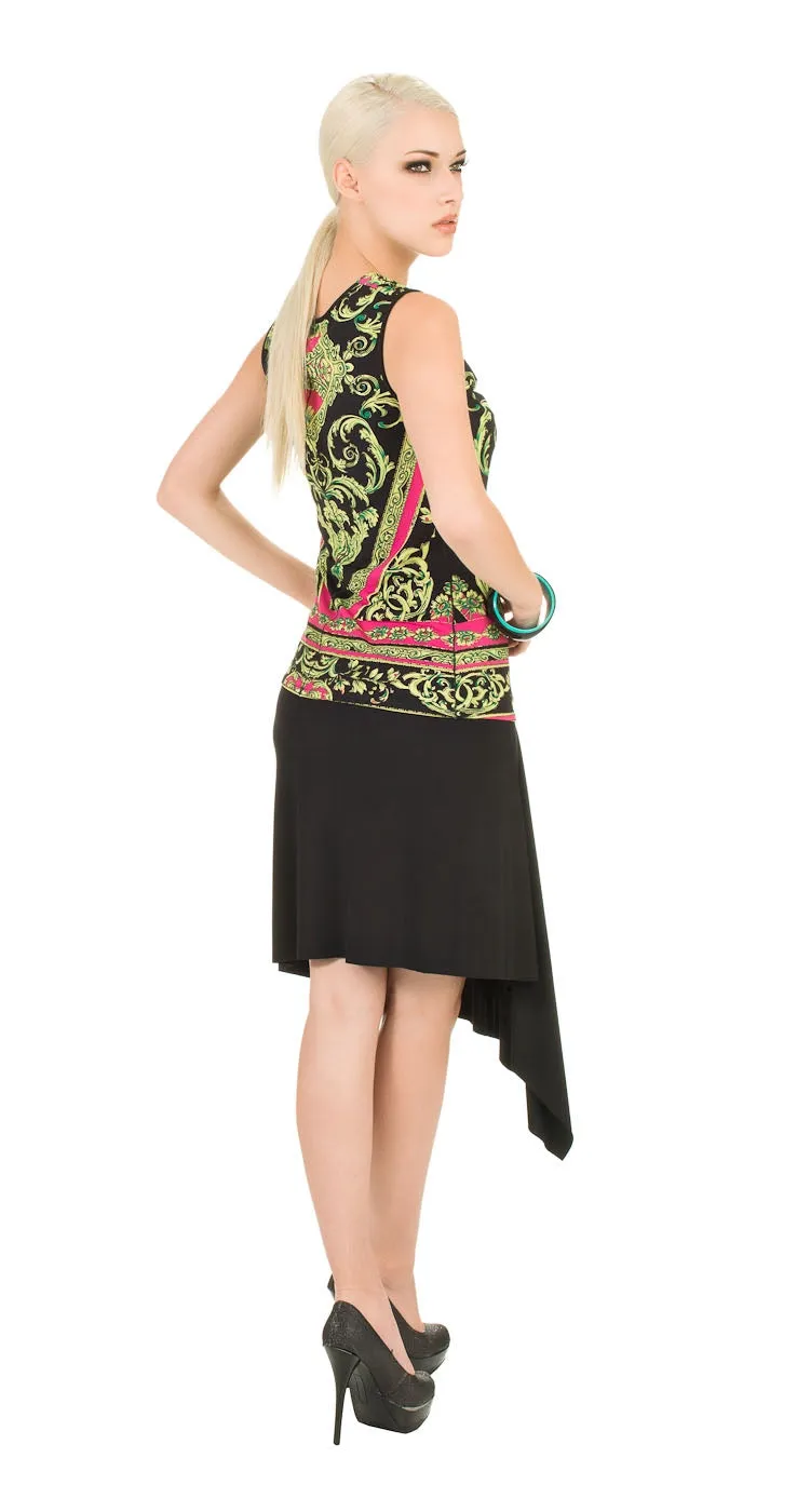 Fold Over Short Skirt