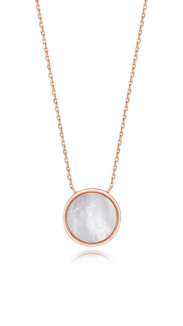 Galaxy - Pink Gold Staring Necklace
