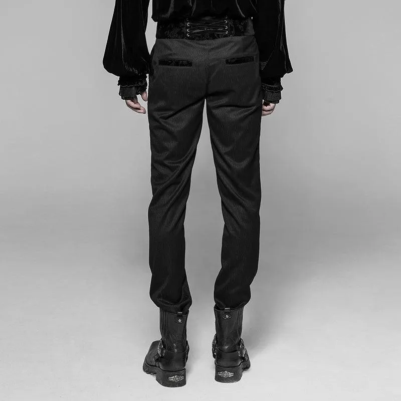 Gothic Dark Stripes Trousers WK-333XCM