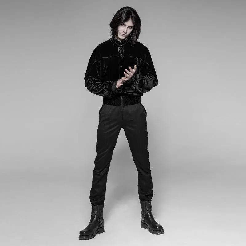 Gothic Dark Stripes Trousers WK-333XCM