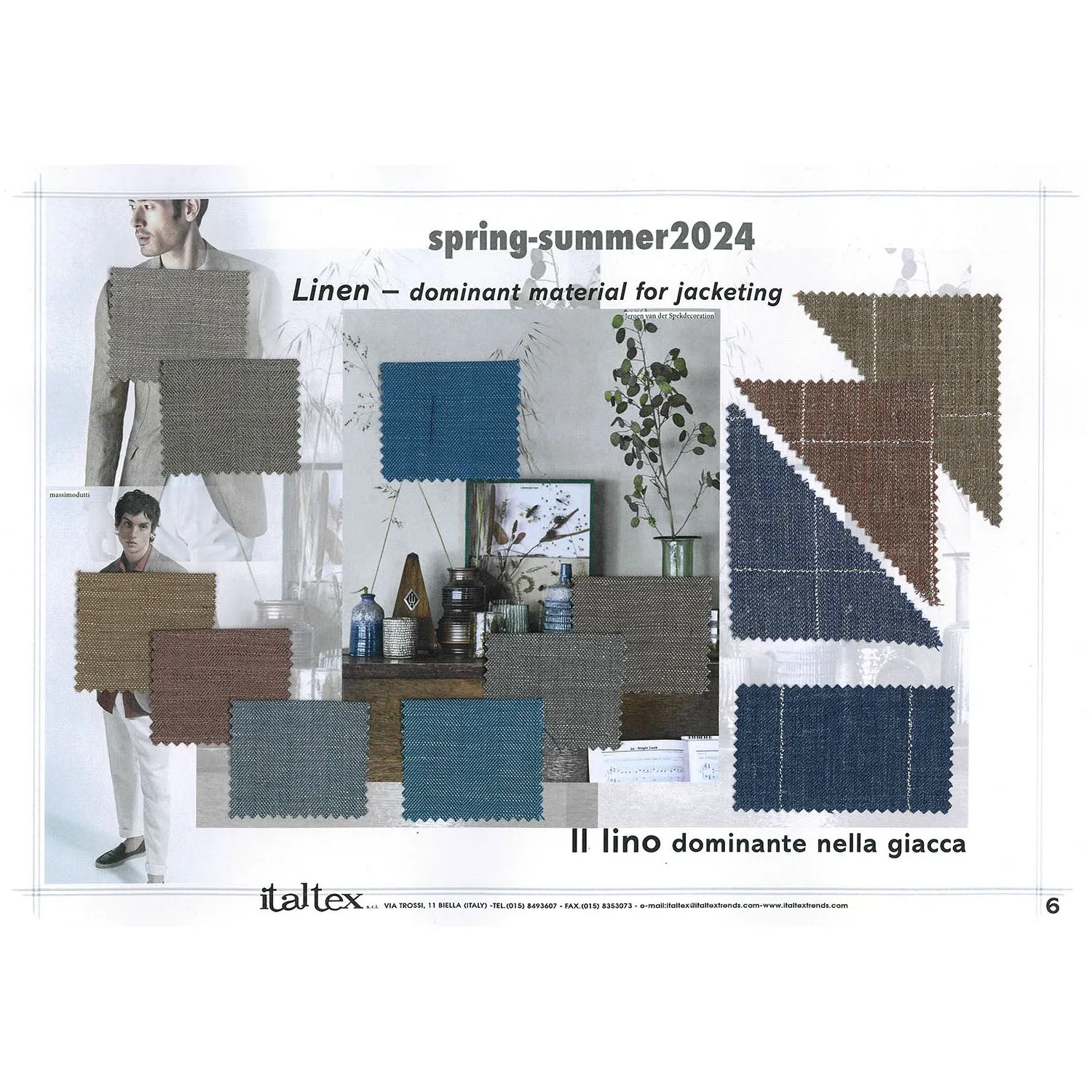 ITALTEX MENSWEAR SCENARIO SS2024