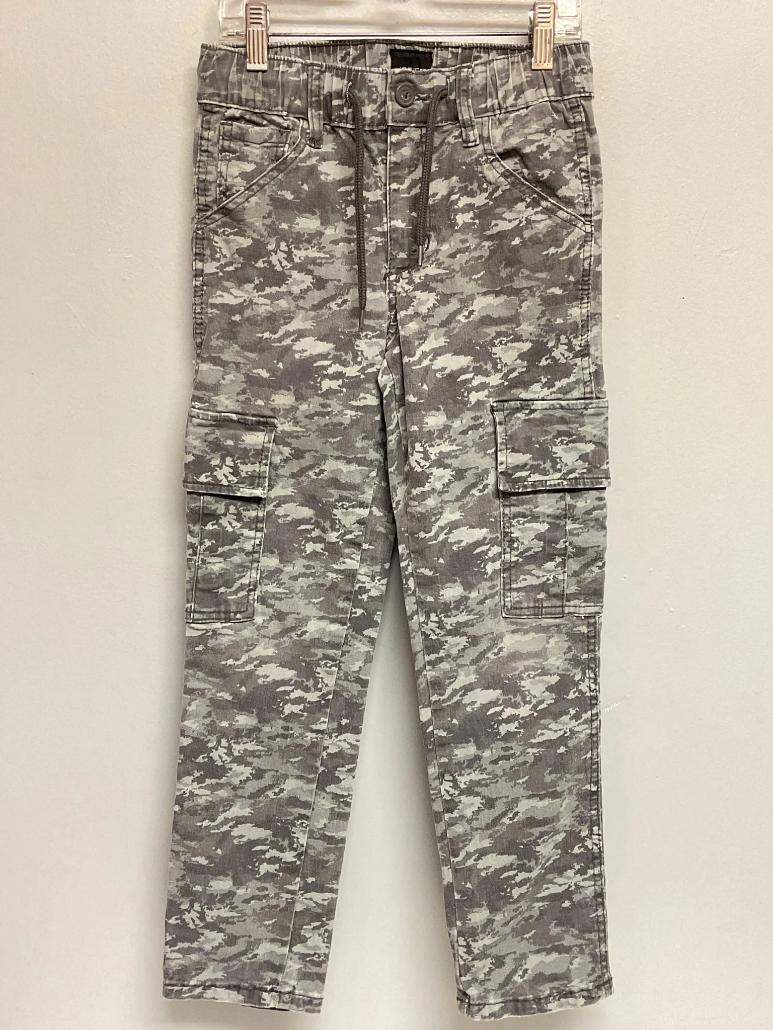 Joe Size 8 Gray Camouflage Cotton Boys Pants