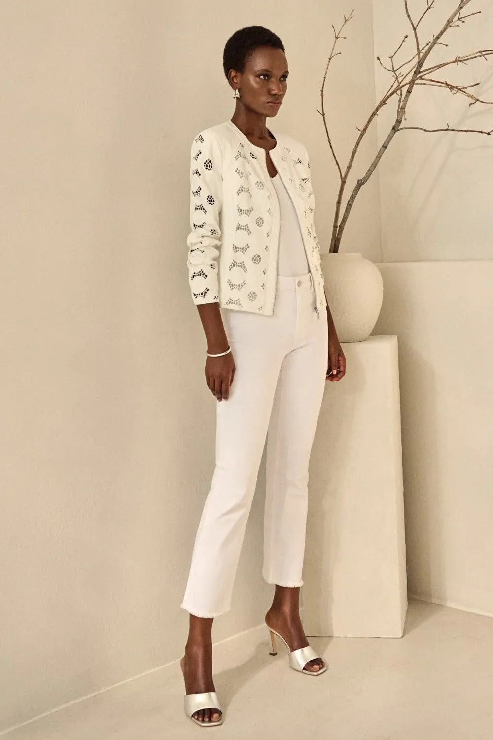 Joseph Ribkoff Jacket 242907 Vanilla