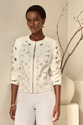 Joseph Ribkoff Jacket 242907 Vanilla