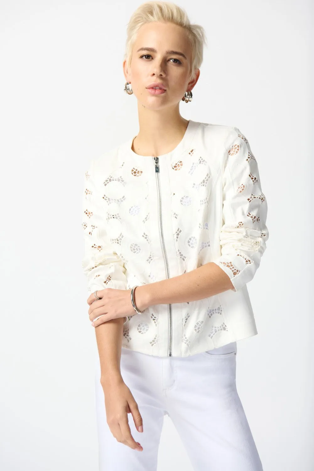 Joseph Ribkoff Jacket 242907 Vanilla