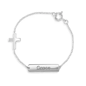 Kids Cross Valentino Bracelet