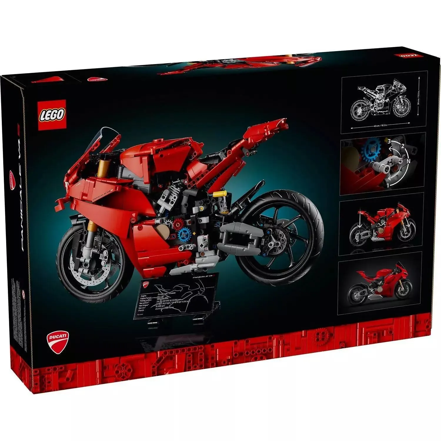 LEGO Technic Ducati Panigale V4 S Motorcycle 42202