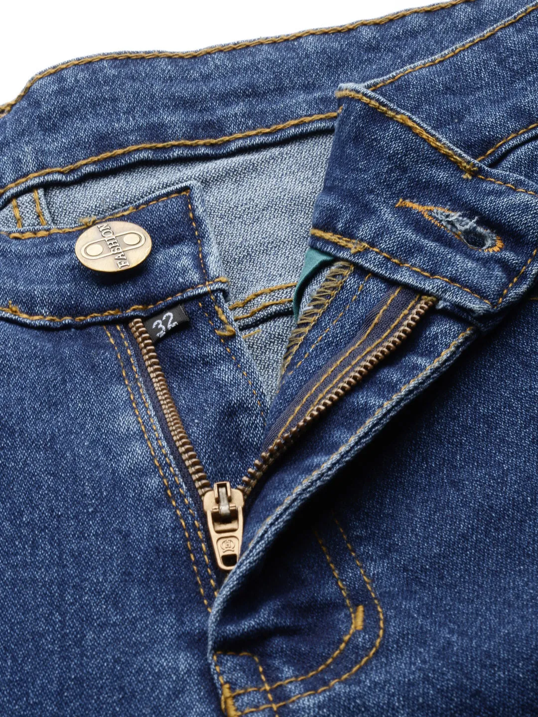 Men's Blue Slim Fit Denim Jeans Stretchable