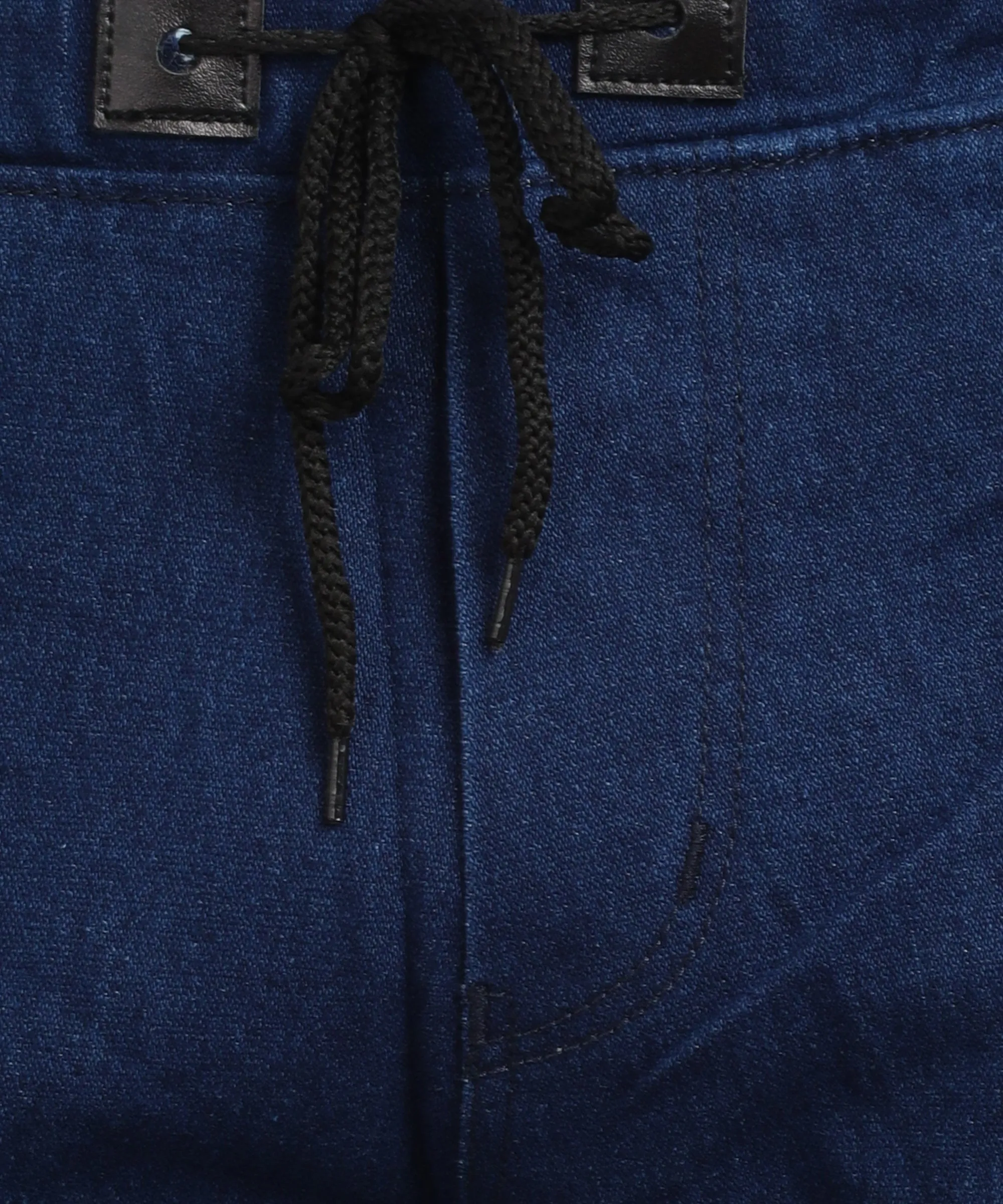 Men's Blue Slim Fit Stretch Jogger Jeans