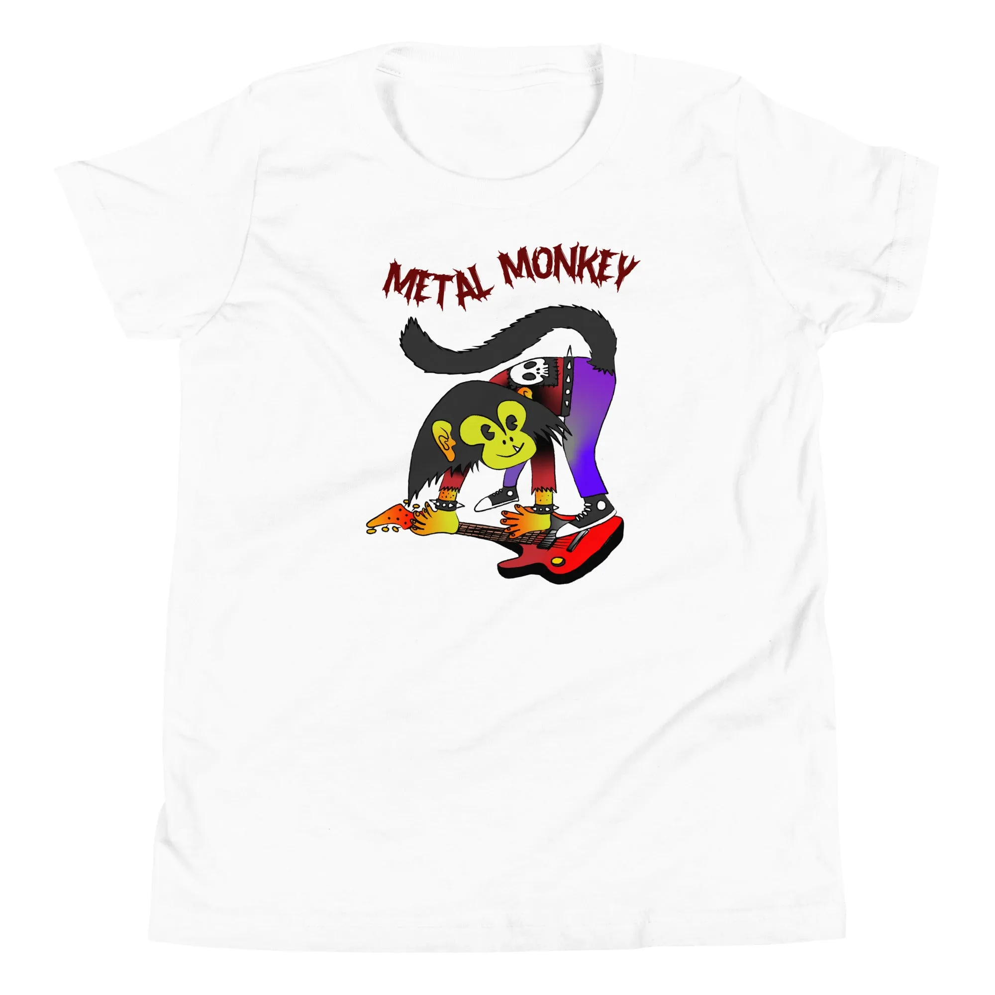 Metal Monkey Youth Short Sleeve T-Shirt