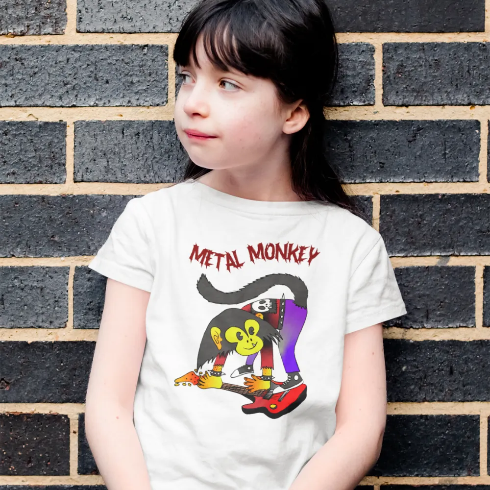 Metal Monkey Youth Short Sleeve T-Shirt
