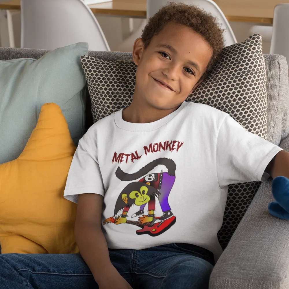 Metal Monkey Youth Short Sleeve T-Shirt