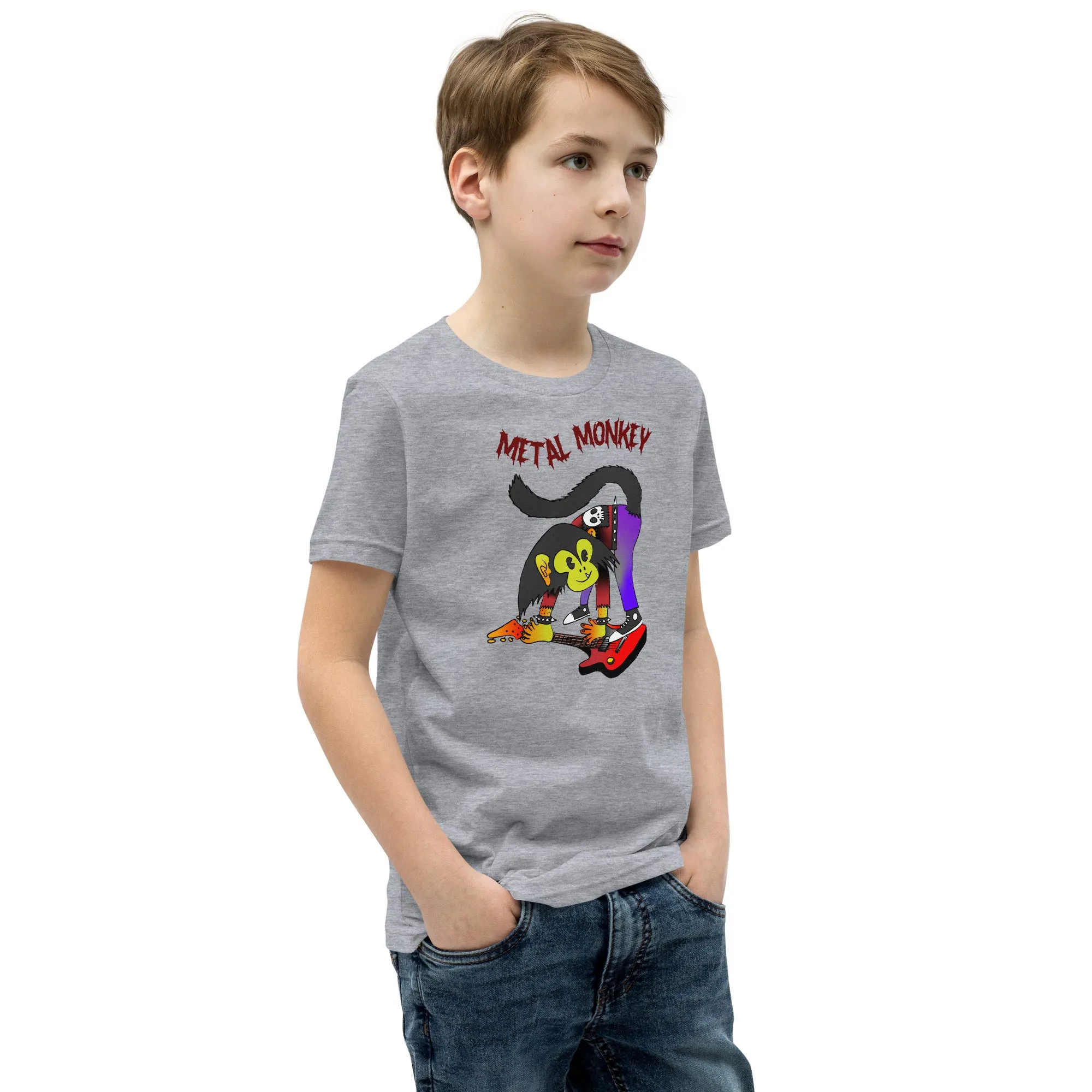 Metal Monkey Youth Short Sleeve T-Shirt