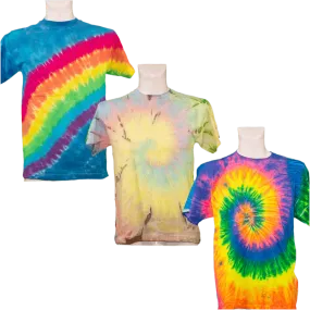 MIX TIE-DYE T-SHIRTS