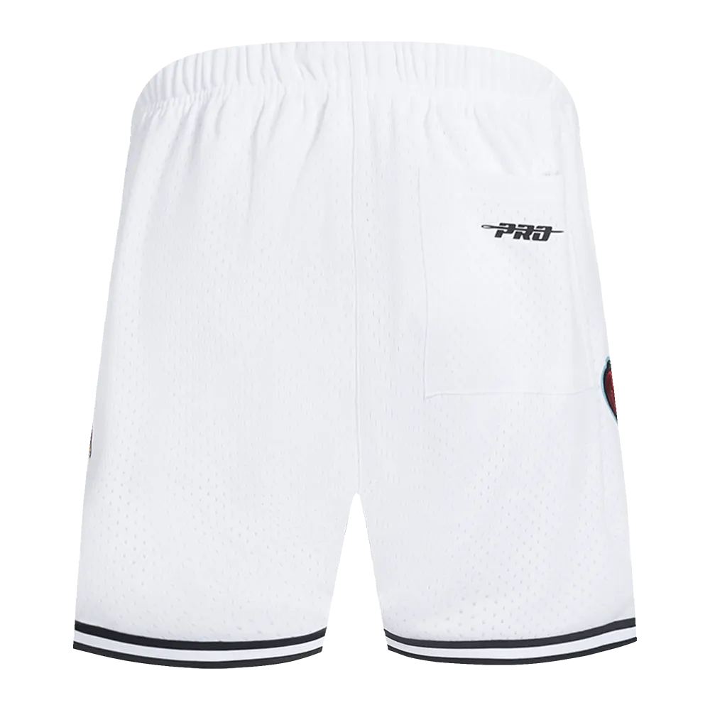 MLB ARIZONA DIAMONDBACKS CLASSIC MESH MEN'S SHORT (WHITE/BLACK/WHITE)