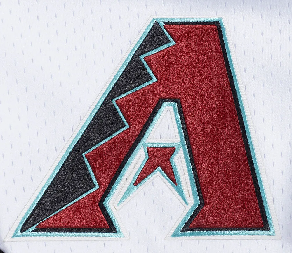 MLB ARIZONA DIAMONDBACKS CLASSIC MESH MEN'S SHORT (WHITE/BLACK/WHITE)